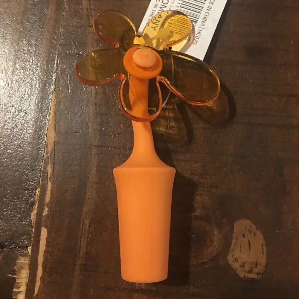 Flower wine bottle stopper cork - Picture 2 of 6
